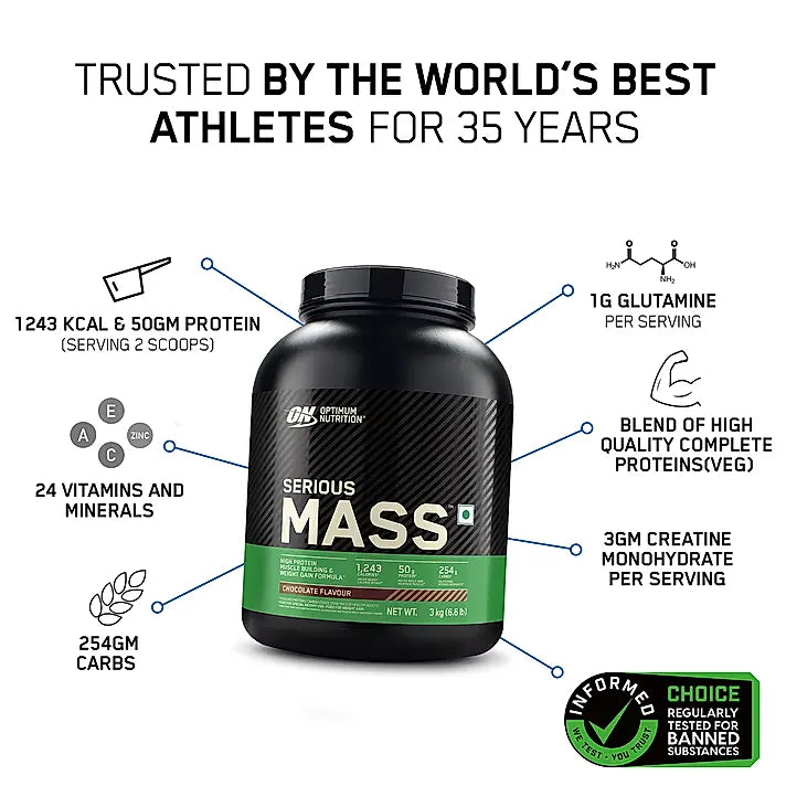 Optimum Nutrition Serious Mass Muscle Building