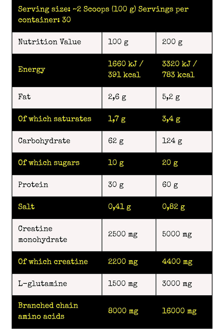 ATOMIC MASS GAINER 2KG